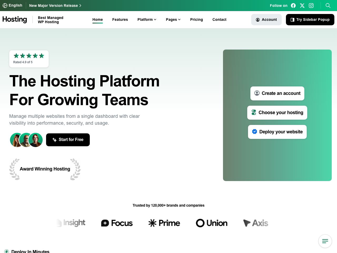 Hosting