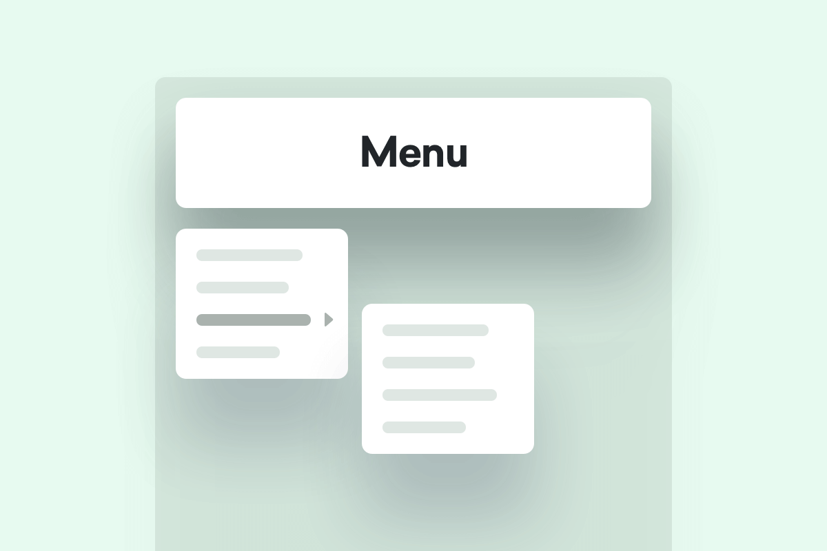 How to create Menus