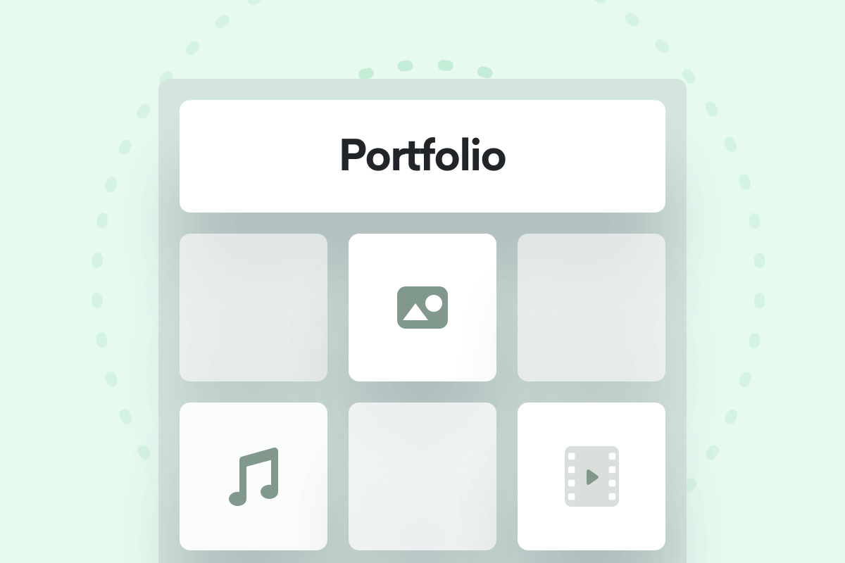 How to create Portfolio page